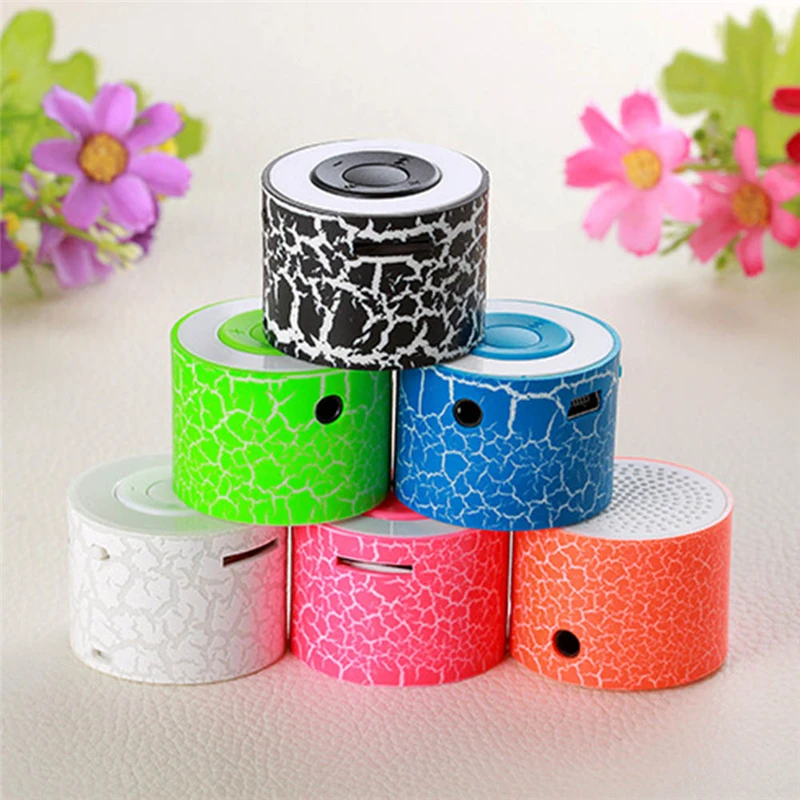

Portable Mini MP3 Player Cool Crack Rechargeable Speaker Support TF Card Loudspeaker High-definition Sound MP3 Music Player Gift