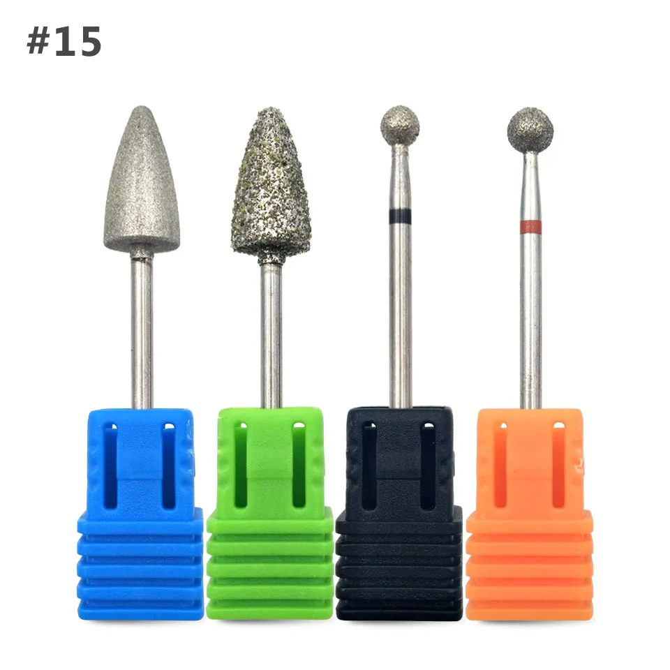 HYTOOS 4Pcs Diamond Nail Drill Bit 3/32" Rotary Cuticle Burr Manicure Bits Drill Accessories Manicure Cutter Nail Mills Tool D15
HYTOOS 4Pcs Diamond Nail Drill Bit 3/32" Rotary Cuticle Burr Manicure Bits Drill Accessories Manicure Cutter Nail Mills Tool D15