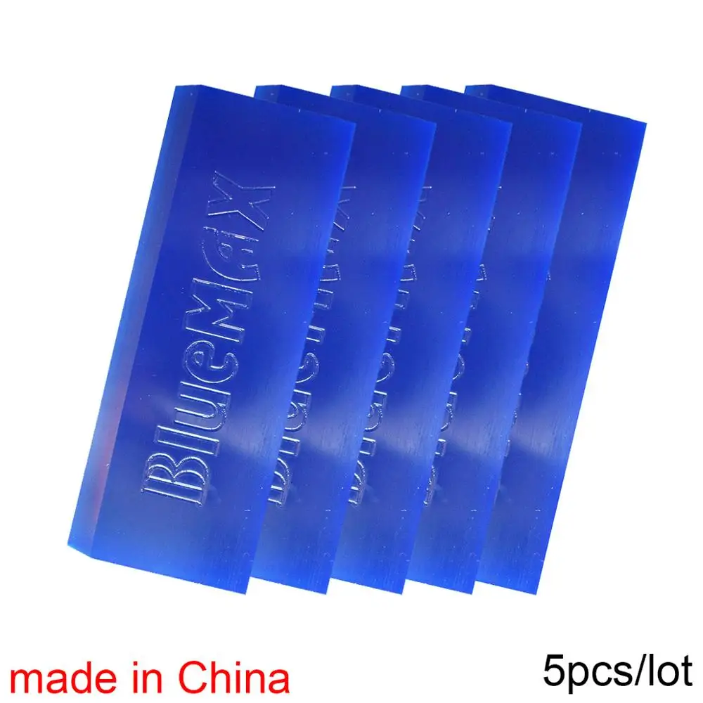 5PCS Rubber Bluemax Squeegee USA Spare Blade Auto Vinyl Wrap Bubble Window Tint Tool Household Car Cleaning Ice Scraper 5B02
5PCS Rubber Bluemax Squeegee USA Spare Blade Auto Vinyl Wrap Bubble Window Tint Tool Household Car Cleaning Ice Scraper 5B02