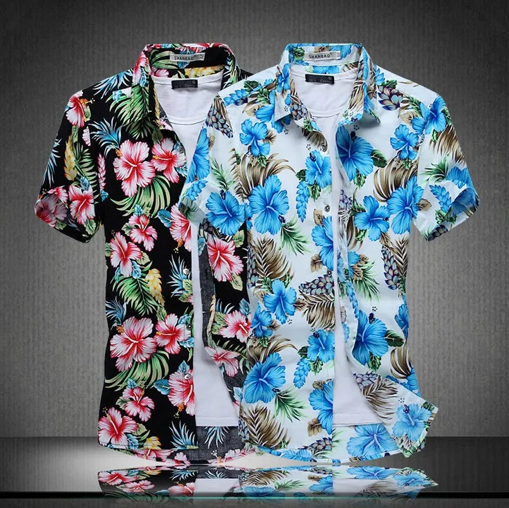 Summer Plus Size Cotton Solid Dot Men Spring Casual Shirts Short Sleeved Floral Printed Slim Fit Male Hip Hop Men
Summer Plus Size Cotton Solid Dot Men Spring Casual Shirts Short Sleeved Floral Printed Slim Fit Male Hip Hop Men