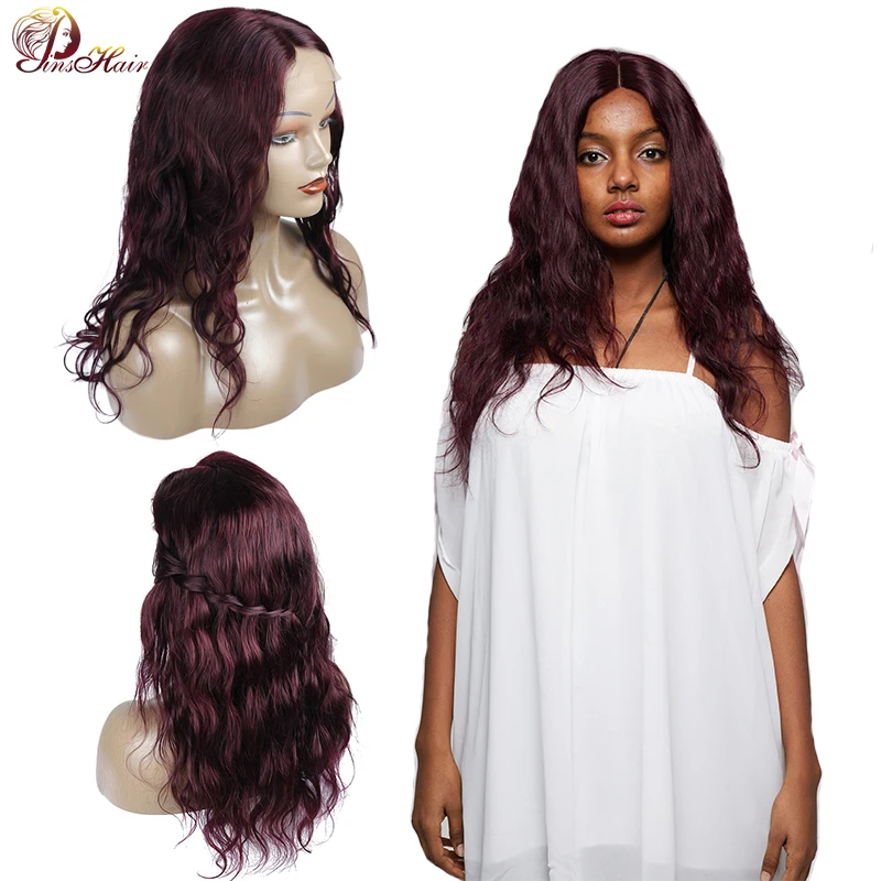 Peruvian Burgundy Purple Wigs For Black Women Body Wave Lace Front Human Hair Wigs 4*4 Lace Closure 180 Density No Shed Remy Wig
Peruvian Burgundy Purple Wigs For Black Women Body Wave Lace Front Human Hair Wigs 4*4 Lace Closure 180 Density No Shed Remy Wig