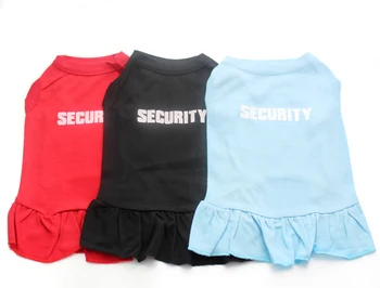 Dog Pet Dress Shirt Cat Puppy Vest 100% cotton summer SECURITY clothes 5 sizes 4 colours
Dog Pet Dress Shirt Cat Puppy Vest 100% cotton summer SECURITY clothes 5 sizes 4 colours