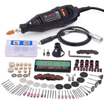 GOXAWEE 220V Electric Mini Drill Dremel Engraver Grinder Variable Speed Power Tool Grinding Machine With Rotary Tool Accessories
GOXAWEE 220V Electric Mini Drill Dremel Engraver Grinder Variable Speed Power Tool Grinding Machine With Rotary Tool Accessories