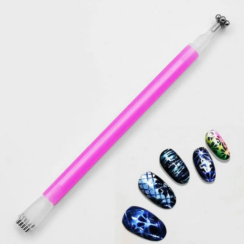 1Pc Magnetic Stick Dual-ended Cat Eye Magnet Stick Magical Stick Flower Stripe Grid Magnetic UV Gel Manicure DIY Nail Art Tool
1Pc Magnetic Stick Dual-ended Cat Eye Magnet Stick Magical Stick Flower Stripe Grid Magnetic UV Gel Manicure DIY Nail Art Tool