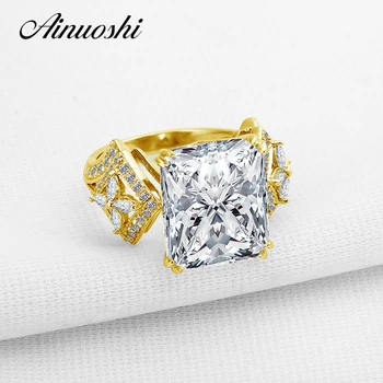 AINUOSHI Luxury 6 Carat Flower Wedding Ring 14K Solid White/Yellow Gold Band Rectangle Cut Simulated Diamond Engagement Rings
AINUOSHI Luxury 6 Carat Flower Wedding Ring 14K Solid White/Yellow Gold Band Rectangle Cut Simulated Diamond Engagement Rings