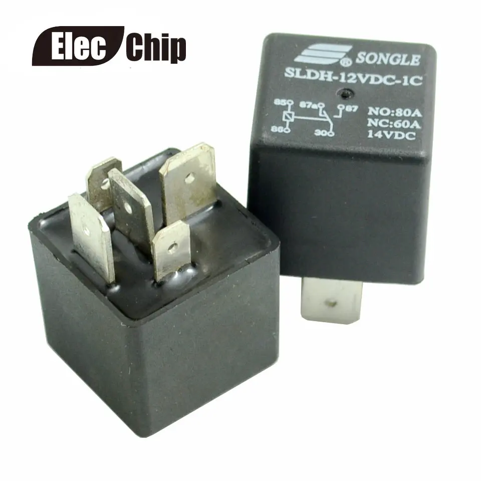 2pcs Songle relay SLDH-12VDC-1C a set of conversion 60A14VDC 5 feet wide pin socket type 4142
2pcs Songle relay SLDH-12VDC-1C a set of conversion 60A14VDC 5 feet wide pin socket type 4142
