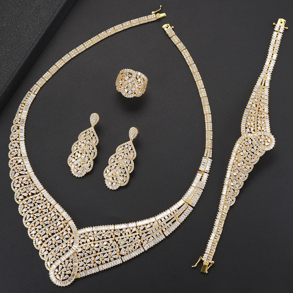 missvikki New Fashion Brand Necklace/Earrings/Ring/Bracelet Jewelry Set Women Jewelry Set for Ladies Anniversary Party
missvikki New Fashion Brand Necklace/Earrings/Ring/Bracelet Jewelry Set Women Jewelry Set for Ladies Anniversary Party