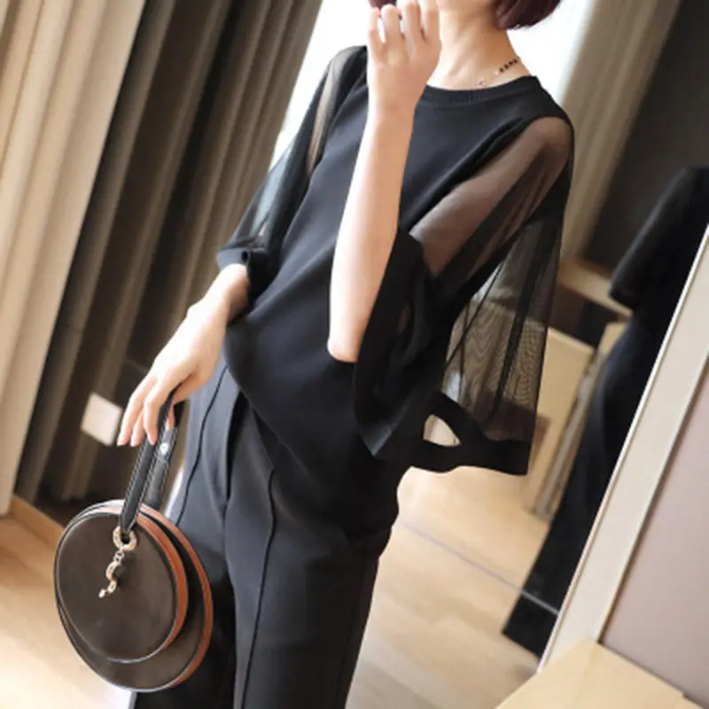 Thin Section Sweater Female Casual Loose Bat Sleeve Round Neck Pullover Sweater Women 2019 Spring Summer New Blouse Shirt f1199
Thin Section Sweater Female Casual Loose Bat Sleeve Round Neck Pullover Sweater Women 2019 Spring Summer New Blouse Shirt f1199