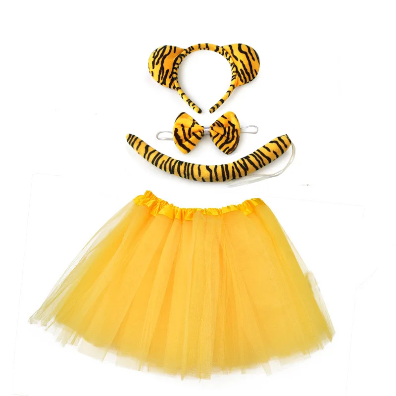 Kid Halloween party cosplay tiger ears headband hairband tails gloves performance stage dance wear costume set clothes clothing
Kid Halloween party cosplay tiger ears headband hairband tails gloves performance stage dance wear costume set clothes clothing