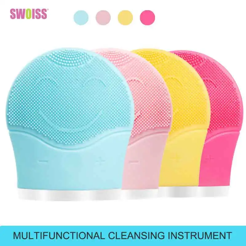 SWOISS Facial Silicone Electric Cleansing Instrument Waterproof Multifunction Portable USB Rechargeable Beauty Wash Brush
SWOISS Facial Silicone Electric Cleansing Instrument Waterproof Multifunction Portable USB Rechargeable Beauty Wash Brush