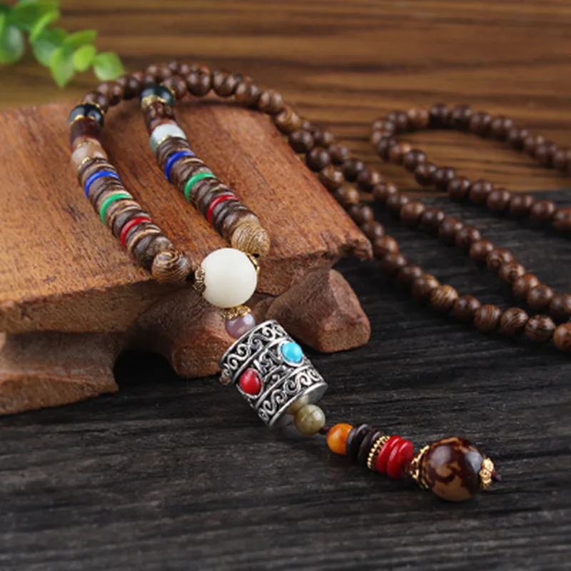 2019 New Vintage Ethnic Style Lotus Ox Horn Wood beaded Stone Pendants & Necklaces Statement Nepal Necklace Women Men Jewelry
2019 New Vintage Ethnic Style Lotus Ox Horn Wood beaded Stone Pendants & Necklaces Statement Nepal Necklace Women Men Jewelry