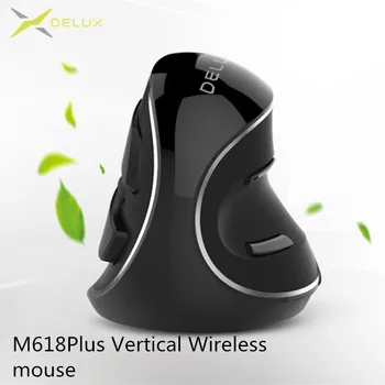 Delux M618 Plus Ergonomic Vertical Wireless Mouse DPI 1600 6 Function Buttons Optical Mice with Removable Palm Rest For Computer
Delux M618 Plus Ergonomic Vertical Wireless Mouse DPI 1600 6 Function Buttons Optical Mice with Removable Palm Rest For Computer