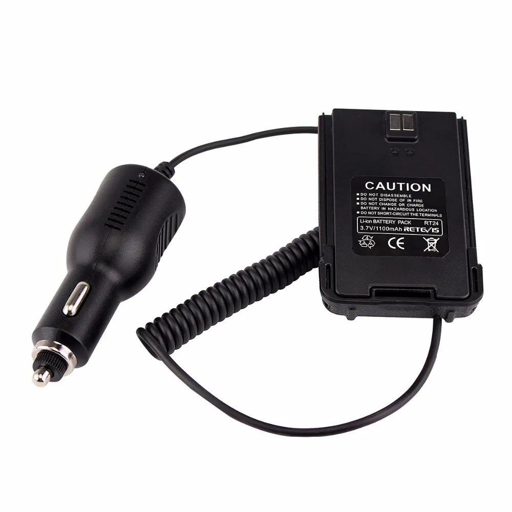 Car Charger Battery Eliminator 12V-24V for Retevis RT24 PMR Walkie Talkie Ham Radio J9123J
Car Charger Battery Eliminator 12V-24V for Retevis RT24 PMR Walkie Talkie Ham Radio J9123J