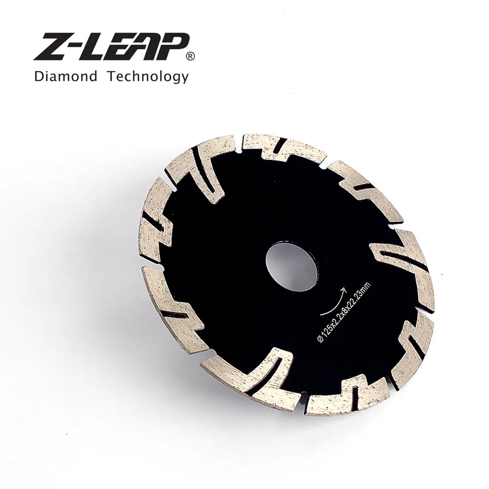Z-LEAP Protective Teeth Saw Blade 5 Inch 125mm Turbo Diamond Cutting Disc For Concrete Granite Circular Saw Blades Arbor 22.23mm
Z-LEAP Protective Teeth Saw Blade 5 Inch 125mm Turbo Diamond Cutting Disc For Concrete Granite Circular Saw Blades Arbor 22.23mm