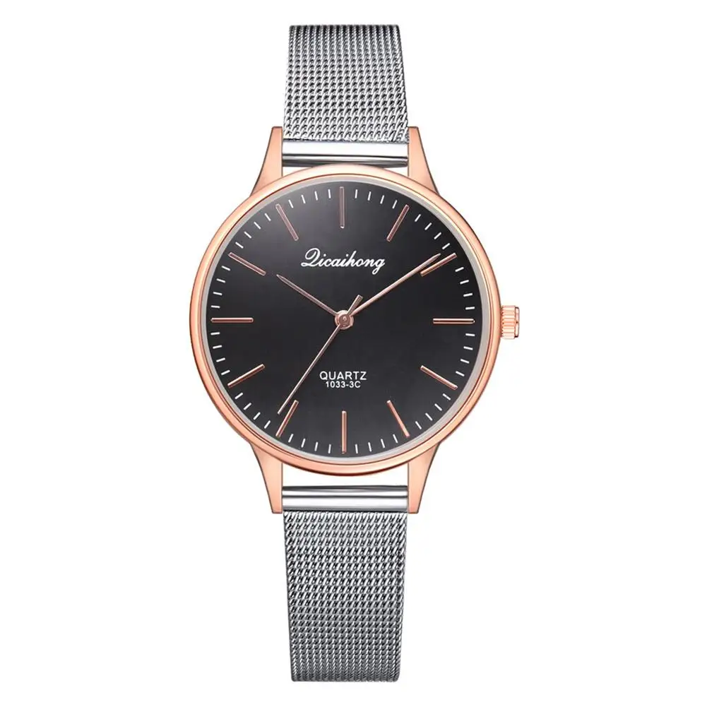 Hot New Women Fashion No Numbers Round Dial Alloy Band Quartz Analog Wrist Watch Gift
Hot New Women Fashion No Numbers Round Dial Alloy Band Quartz Analog Wrist Watch Gift