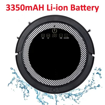 Remote Control Wet And Dry Mop Together Cordless Vacuum Cleaner Robot With 3350Mah Lithium battery
Remote Control Wet And Dry Mop Together Cordless Vacuum Cleaner Robot With 3350Mah Lithium battery