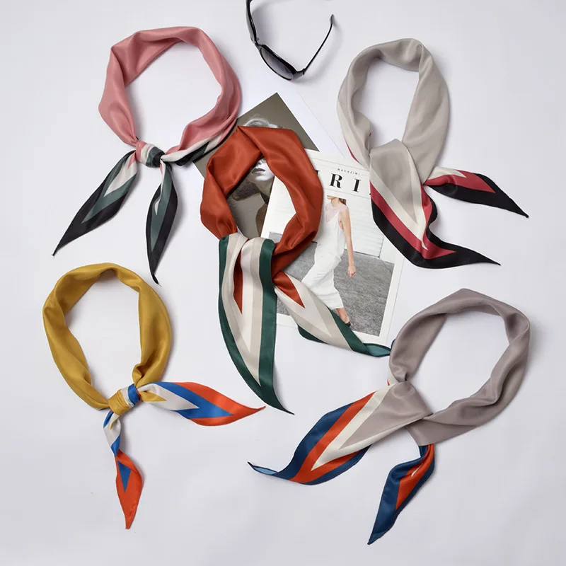 Popular Sale!!! New Elegant Women Rhombus Silk Head Neck Feel Satin Scarf Skinny Retro Hair Tie Band Small Fashion Square Scarf
Popular Sale!!! New Elegant Women Rhombus Silk Head Neck Feel Satin Scarf Skinny Retro Hair Tie Band Small Fashion Square Scarf