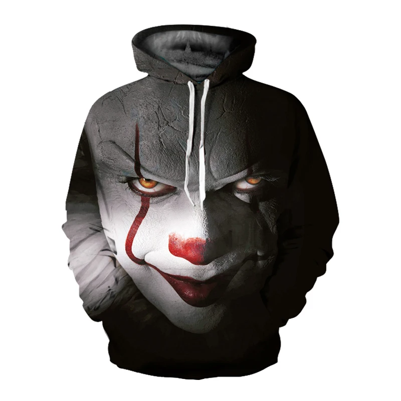 3D Clown Hoodies Men Weird Skull 3D Full Print Hoody Sweatshirt Fashion Pullover Tracksuits Streetwear Harajuku Hip Hop Tops
3D Clown Hoodies Men Weird Skull 3D Full Print Hoody Sweatshirt Fashion Pullover Tracksuits Streetwear Harajuku Hip Hop Tops