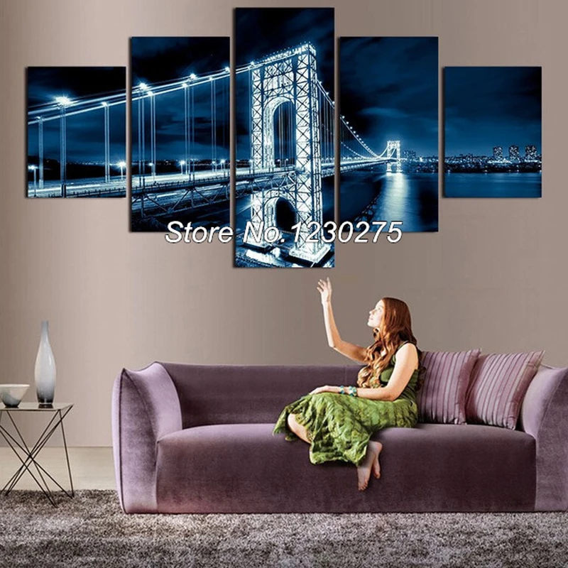 DIY Diamond Painting Cross Stitch Kit Full Diamond Embroidery 5D Square Diamond Mosaic Decor Night bridge landscape 5pcs HD059
DIY Diamond Painting Cross Stitch Kit Full Diamond Embroidery 5D Square Diamond Mosaic Decor Night bridge landscape 5pcs HD059