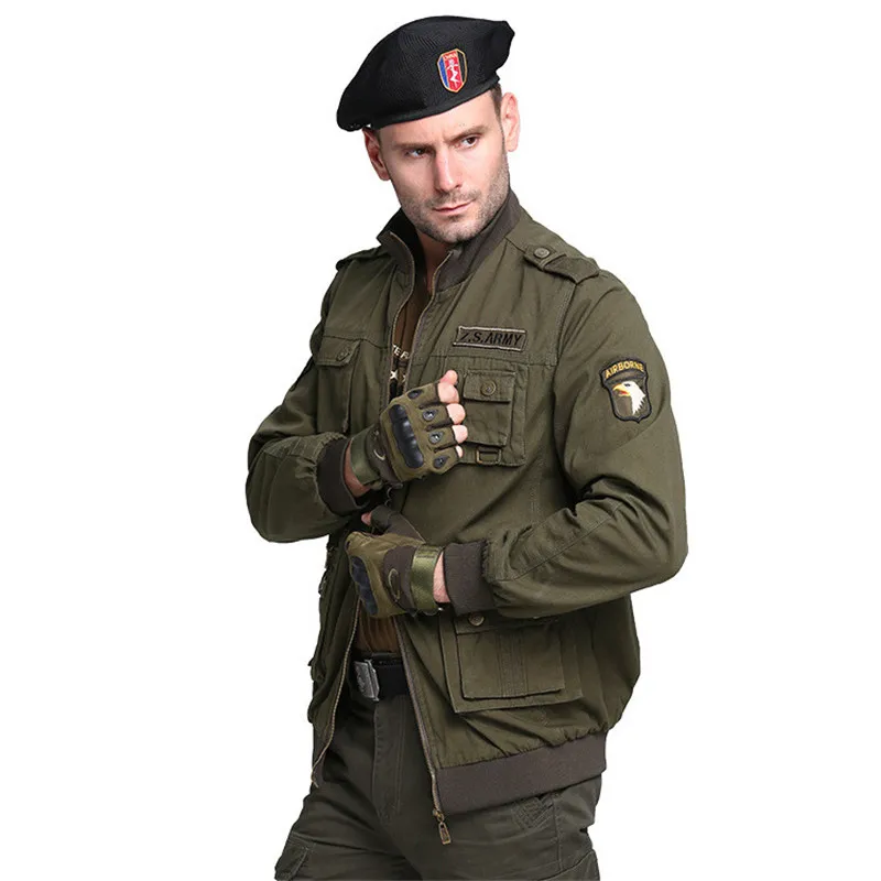 New Tactical Bomber Jacket Men Winter Cotton Army Military Jacket Men's Pilot Jacket Autumn Casual Cargo Military Uniform Coat
New Tactical Bomber Jacket Men Winter Cotton Army Military Jacket Men's Pilot Jacket Autumn Casual Cargo Military Uniform Coat