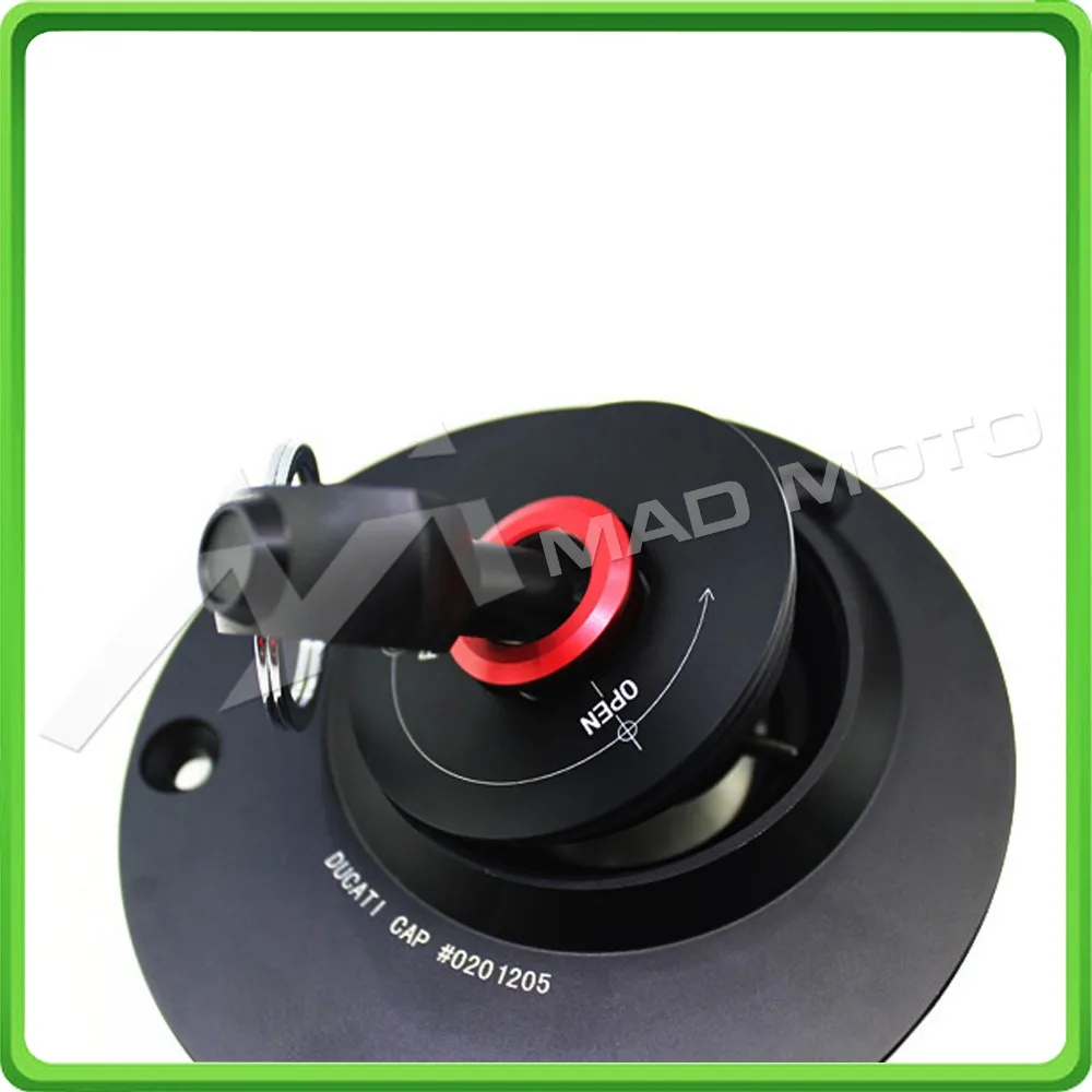 Gas Tank Cap Fuel Filler Cap - For Ducati 749 749S 749R 999 999S Multistrada 1000 (3)