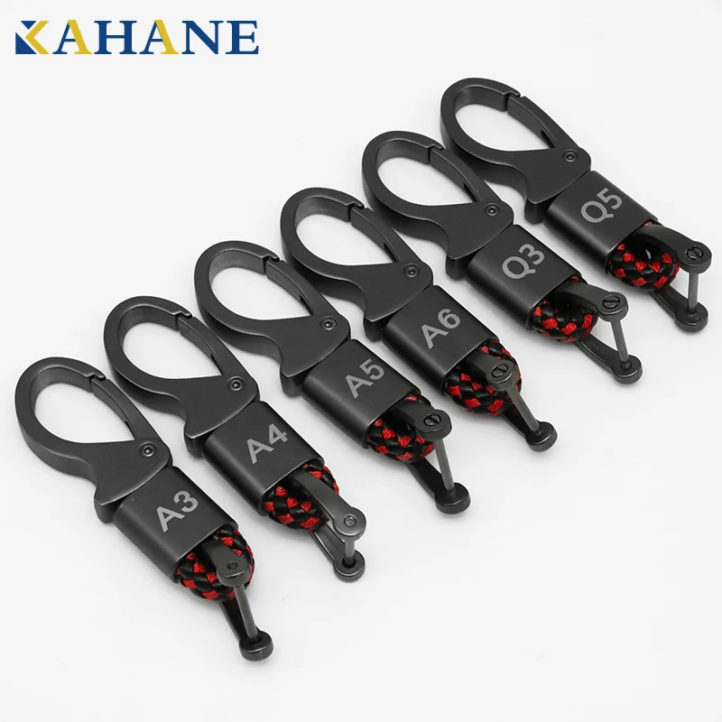KAHANE Car Styling Car Key Chain Car Key Ring Leather Emblem Badge Key Chain Ring FOR Audi A3 A4 A5 A6 Q5 Q3
KAHANE Car Styling Car Key Chain Car Key Ring Leather Emblem Badge Key Chain Ring FOR Audi A3 A4 A5 A6 Q5 Q3