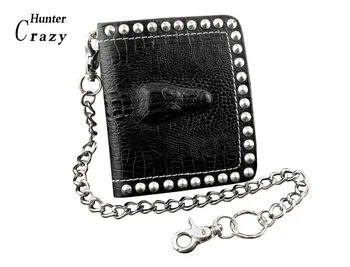 Mens Stud Alligator Style Punk Biker Wallet With A Long Chain Hip Hop Cool Purse
Mens Stud Alligator Style Punk Biker Wallet With A Long Chain Hip Hop Cool Purse