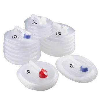 Outdoor Water Bucket Camping Foldable With Tap 3L/5L/8L/10L/15L Collapsible Camping Survival Applicable Water Bottle Container
Outdoor Water Bucket Camping Foldable With Tap 3L/5L/8L/10L/15L Collapsible Camping Survival Applicable Water Bottle Container