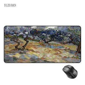 Yuzuoan Hot Art Paintings Pc Gaming Mouse Pad Mouse Mat Laptop Office Natural Rubber Large Size Keyboard Pad for PC Laptop Pad
Yuzuoan Hot Art Paintings Pc Gaming Mouse Pad Mouse Mat Laptop Office Natural Rubber Large Size Keyboard Pad for PC Laptop Pad
