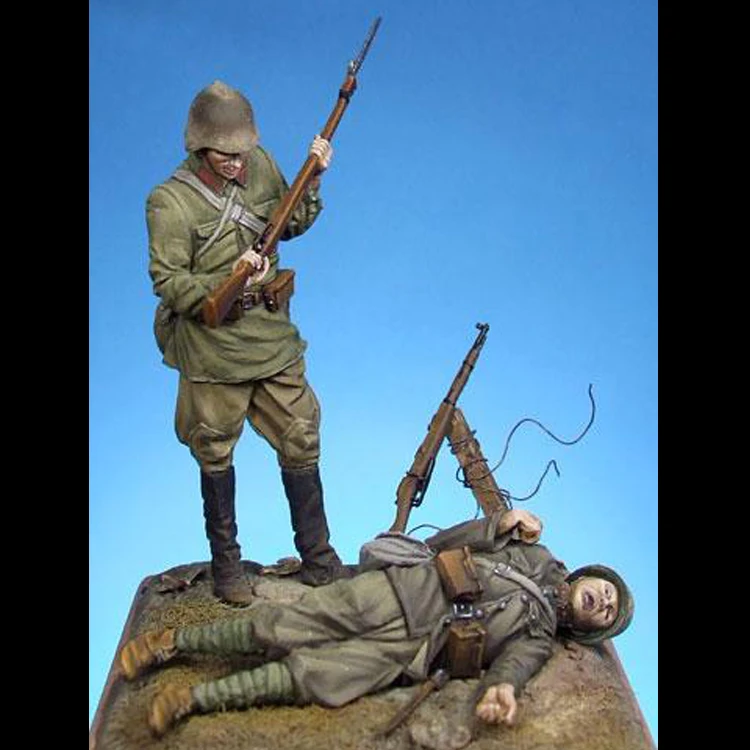 1/35 Khalkhin-Gol 1939, Resin Model Soldier GK, Military theme of WW2, Unassembled and unpainted kit
1/35 Khalkhin-Gol 1939, Resin Model Soldier GK, Military theme of WW2, Unassembled and unpainted kit