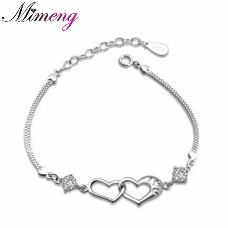 AAA 100% Sterling Silver 925 Jewelry Heart-shaped Bracelet Bracelet Fine Jewelry Free Shipping
AAA 100% Sterling Silver 925 Jewelry Heart-shaped Bracelet Bracelet Fine Jewelry Free Shipping