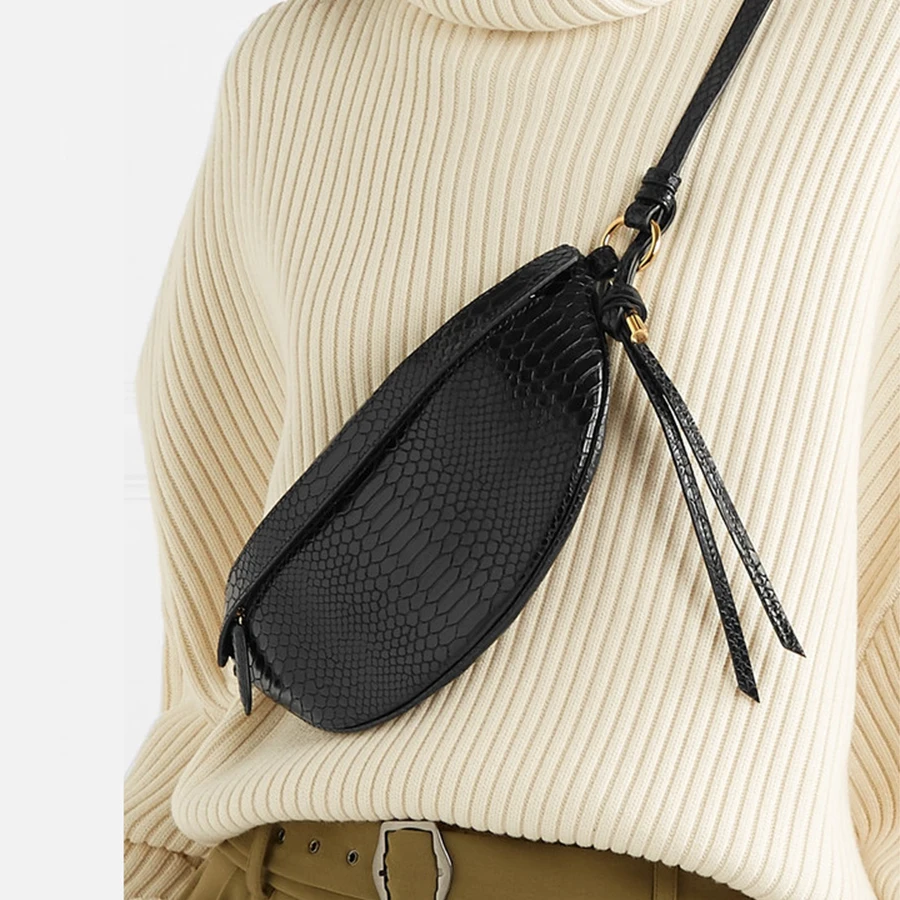 Personality Serpentine Women's Messenger Bags Simple Pu Leather Woman Chest Bag Waist Bag Designer Famous Brand Women Bags Purse
Personality Serpentine Women's Messenger Bags Simple Pu Leather Woman Chest Bag Waist Bag Designer Famous Brand Women Bags Purse