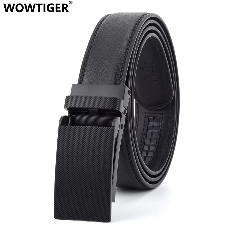 WOWTIGER Black 30mm Brand Belt Men Genuine Luxury Leather Belts for Men waist Strap Male Metal Automatic Buckle Ceinture Homme
WOWTIGER Black 30mm Brand Belt Men Genuine Luxury Leather Belts for Men waist Strap Male Metal Automatic Buckle Ceinture Homme