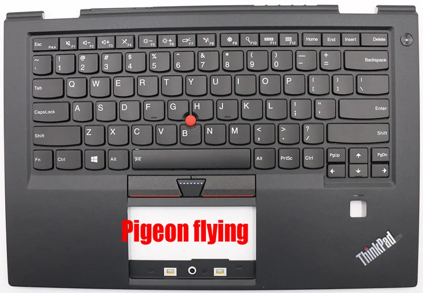 Новая Оригинальная клавиатура LXL для Thinkpad x1 carbon 4 го поколения 2016(20FC 20FB) и Безель