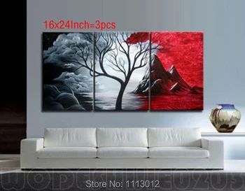 100% Handmade 3 Pcs Set Abstract Tree Hill Clouds Oil Painting On Canvas Picture Home Wall Decoration Art Modern For Living Room
100% Handmade 3 Pcs Set Abstract Tree Hill Clouds Oil Painting On Canvas Picture Home Wall Decoration Art Modern For Living Room