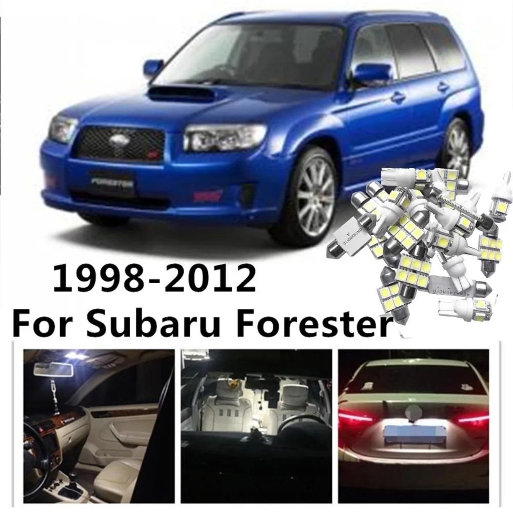 JGAUT 8pcs White Car LED Light Bulbs Interior Package Kit For Subaru Forester 1998-2012 Dome lights Map lights
JGAUT 8pcs White Car LED Light Bulbs Interior Package Kit For Subaru Forester 1998-2012 Dome lights Map lights