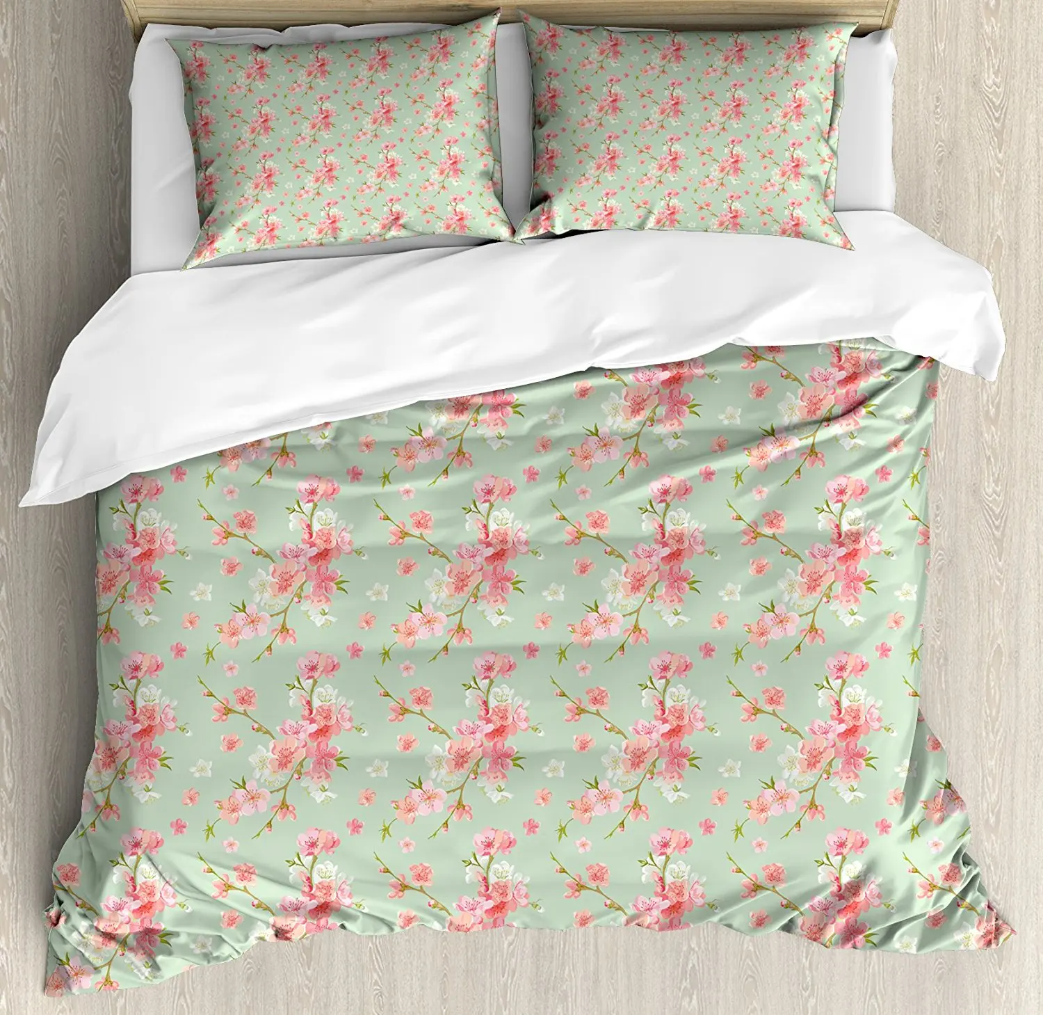 King Size Dragonfly 4 Piece Bedding Set Duvet Cover Set Spring