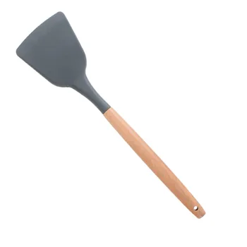 Kitchen Utensil Silicone Spatula Heat-resistant Soup Spoon Turner Non-stick Cooking Utensil Shovel Tong Cookware Baking Gadget
Kitchen Utensil Silicone Spatula Heat-resistant Soup Spoon Turner Non-stick Cooking Utensil Shovel Tong Cookware Baking Gadget
