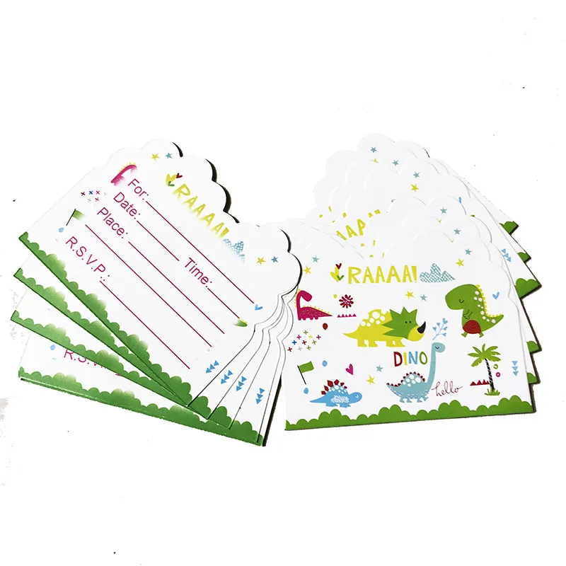 10pcs/lot Dinosaur invitations card Dinosaur party invitations baby shower birthday party supplies Dinosaur party invitations
10pcs/lot Dinosaur invitations card Dinosaur party invitations baby shower birthday party supplies Dinosaur party invitations