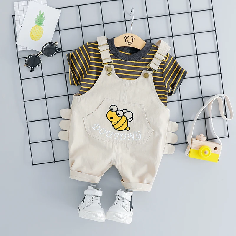 ZWXLHH 2019 Summer Baby Boys Clothing Sets Infant Toddler Clothes Suits Cartoon Bee T Shirt Shorts Kids Children Short Suit
ZWXLHH 2019 Summer Baby Boys Clothing Sets Infant Toddler Clothes Suits Cartoon Bee T Shirt Shorts Kids Children Short Suit