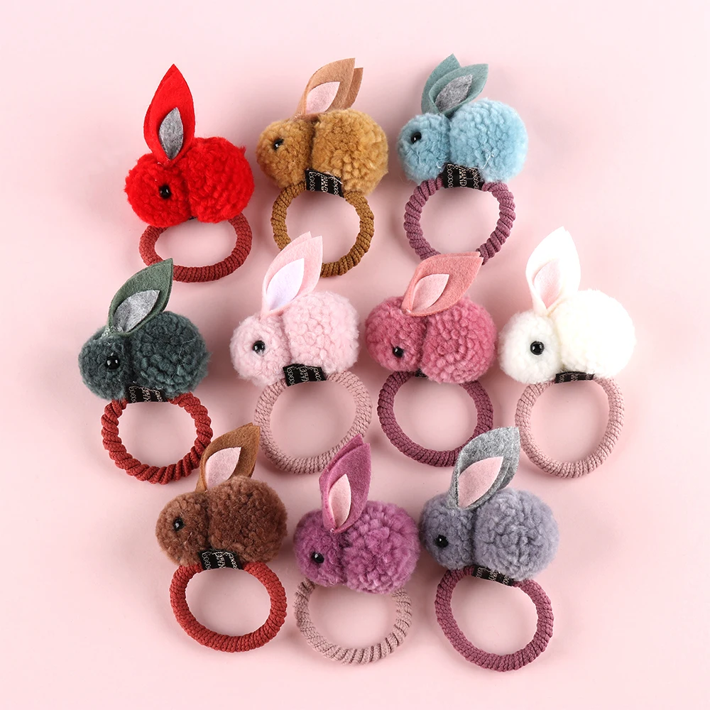 Korean Women Hair Rope Rubber Band Cute Girls Plush Rabbits Hair Clip Ponytail Holder 3D Animal Kids Barrettes Hair Accessories
Korean Women Hair Rope Rubber Band Cute Girls Plush Rabbits Hair Clip Ponytail Holder 3D Animal Kids Barrettes Hair Accessories