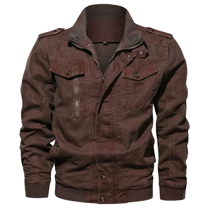 Army jacket men new fashion bomber jackets mens casual streetwear pocket coats male retro military spring autumn denim jacket
Army jacket men new fashion bomber jackets mens casual streetwear pocket coats male retro military spring autumn denim jacket