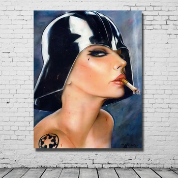 Abstract Handpainted Oil Painting on Canvas Smoking Red lip Nude girl spider Reproduction Brian wall art picture for home decor
Abstract Handpainted Oil Painting on Canvas Smoking Red lip Nude girl spider Reproduction Brian wall art picture for home decor