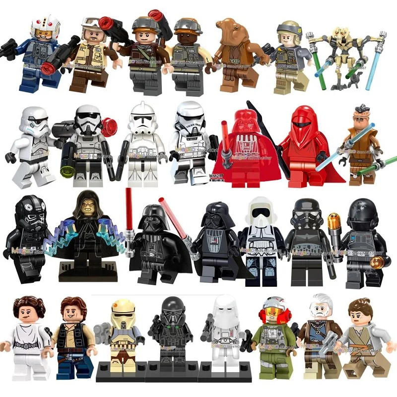 Single Building Blocks Space Wars Han Solo Princess Leia Darth Vader Imperial Officer toys gift for kids
Single Building Blocks Space Wars Han Solo Princess Leia Darth Vader Imperial Officer toys gift for kids