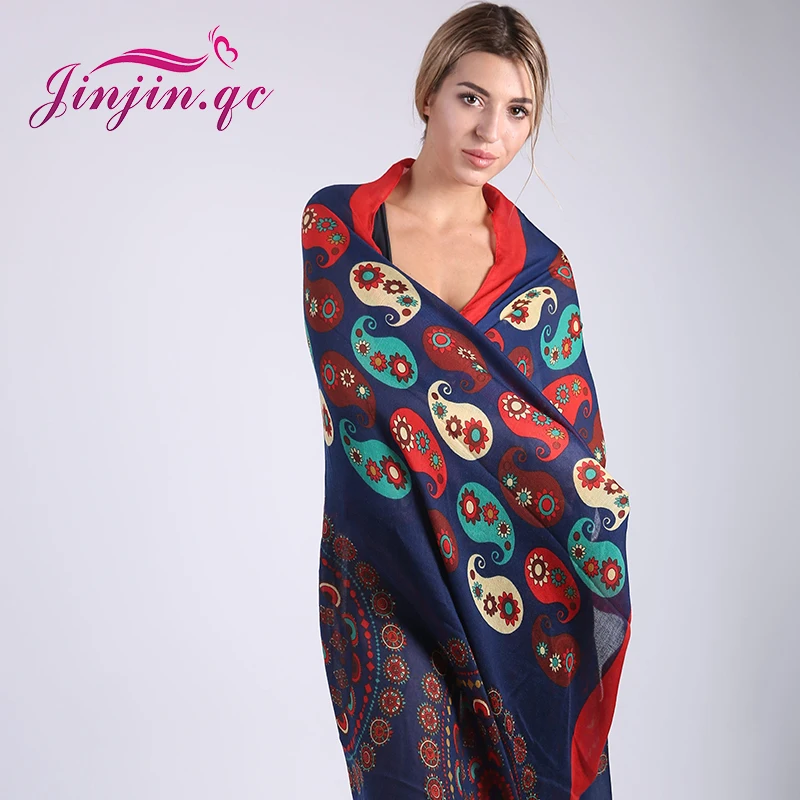 Jinjin.QC Brand Cashew scarf women fashion floral scarves and wraps feather print beach suncreen shawls drop shipping
Jinjin.QC Brand Cashew scarf women fashion floral scarves and wraps feather print beach suncreen shawls drop shipping