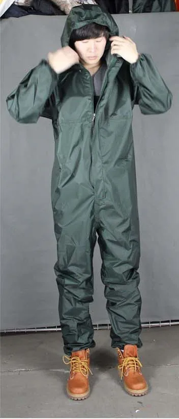 Fashion motorcycle raincoat /Conjoined raincoat/overalls men and women fission rain suit rain coat