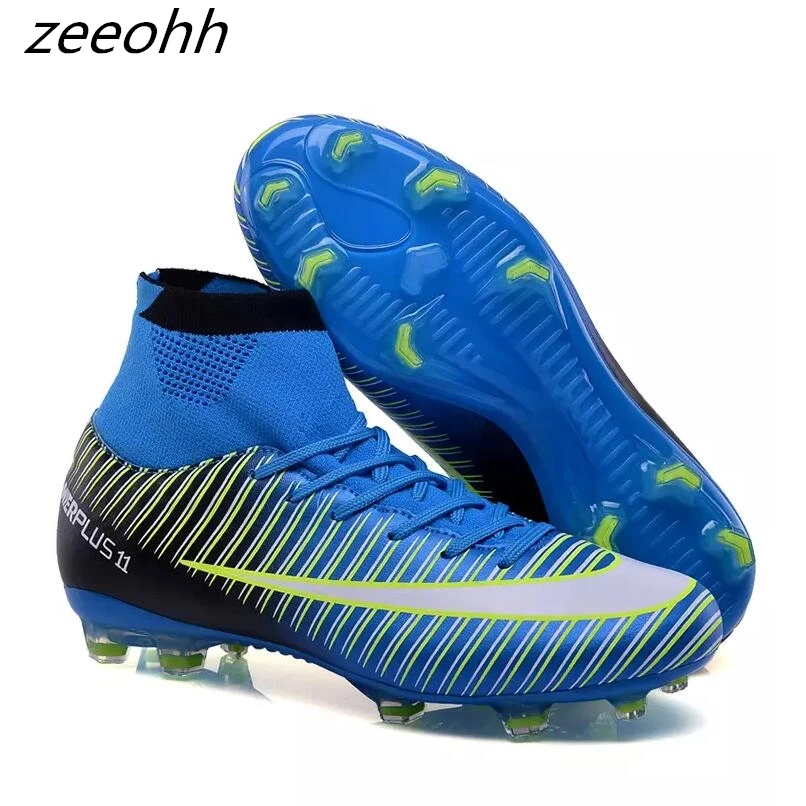 zeeohh New Adults Men's Football Boots Ankle Top Outdoor FG Sole Soccer Cleats Sports Futsal Soccer Sneakers Plus Size 35-46
zeeohh New Adults Men's Football Boots Ankle Top Outdoor FG Sole Soccer Cleats Sports Futsal Soccer Sneakers Plus Size 35-46