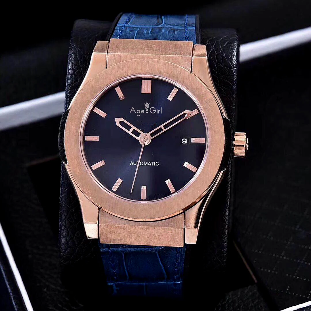 Luxury Brand New Men Automatic Mechanical Sapphire Stainless Steel Watches Silver Black Brown Leather Rose Gold Blue Watch AAA+
Luxury Brand New Men Automatic Mechanical Sapphire Stainless Steel Watches Silver Black Brown Leather Rose Gold Blue Watch AAA+