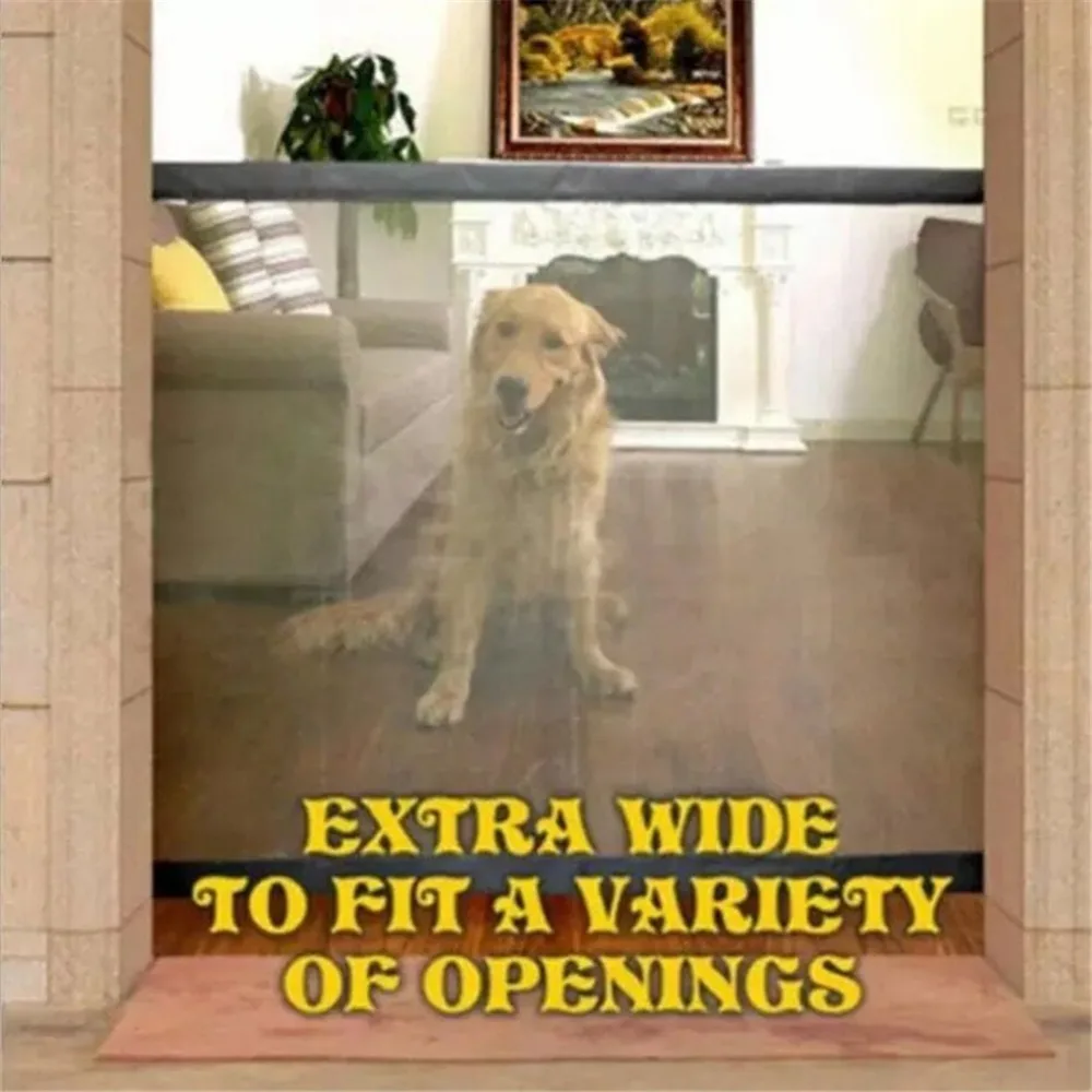 2019 Dog Gate The Ingenious Mesh Magic Pet Gate For Dogs Safe Guard and Install Pet Dog Safety Enclosure Dog Fences Dropshipping
2019 Dog Gate The Ingenious Mesh Magic Pet Gate For Dogs Safe Guard and Install Pet Dog Safety Enclosure Dog Fences Dropshipping