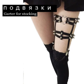 DOUBLE Line Heart GARTERS Belts for Women Puse size NEWEST DESIGN RIVTS PUNK Garter for women gifts
DOUBLE Line Heart GARTERS Belts for Women Puse size NEWEST DESIGN RIVTS PUNK Garter for women gifts